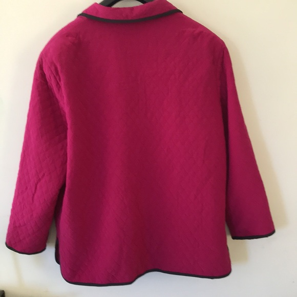 Diane Von Furstenberg 1X 100% Silk Jacket - Picture 3 of 7